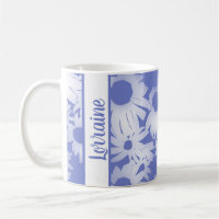 Lavender Daisies Personal Mug