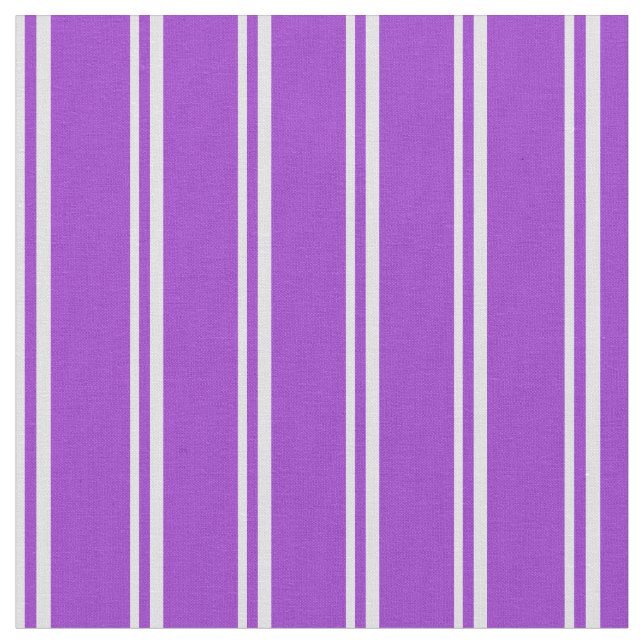 Lavender & Dark Orchid Coloured Pattern Fabric (Close Up)