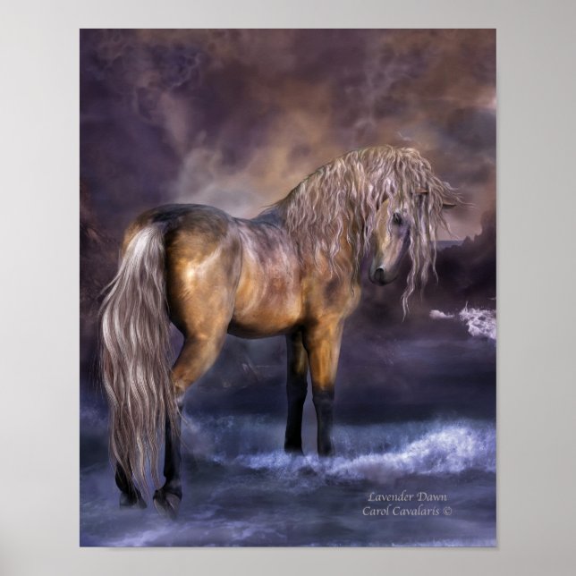 Lavender Dawn 2 Art Poster/Print Poster (Front)