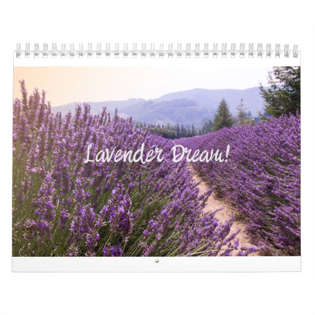 Lavender Dream Calendar (Cover)