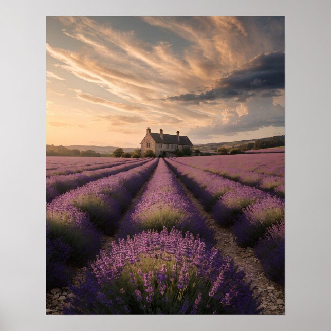 Lavender Dreams of Provence Poster (Front)