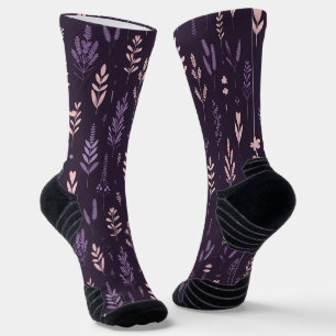 Lavender Dreams Pattern Socks