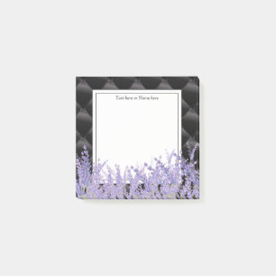 lavender, elegant, modern, trendy, floral , purple post-it notes