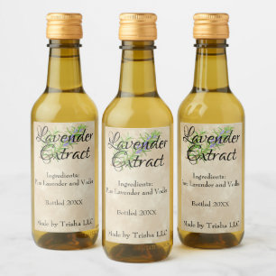 Lavender Extract Oil Custom Label