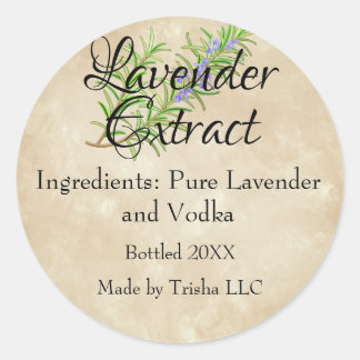 Lavender Extract Oil  Custom Label