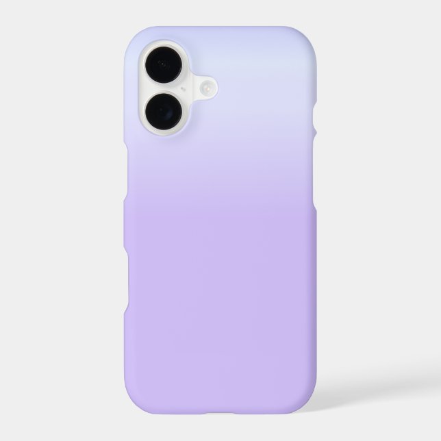 Lavender Fade Dreamscape Minimal Phone Case (Back)