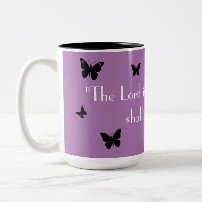 Lavender Faith Mug (Left)