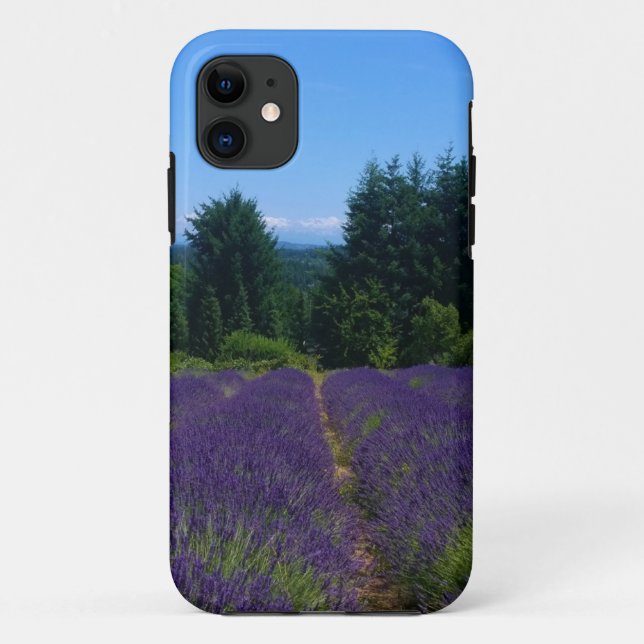 Lavender Farm Case-Mate iPhone Case (Back)