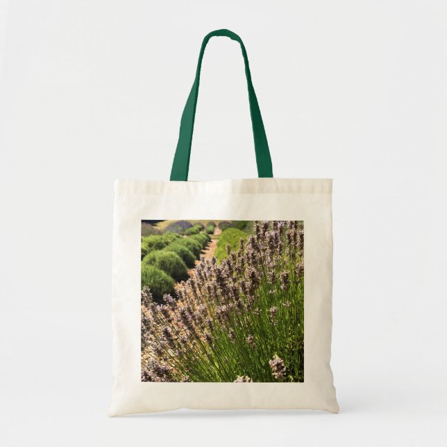 Lavender Farm Tote Bag (Front)