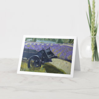 "Lavender Field" by Trina Chow Card