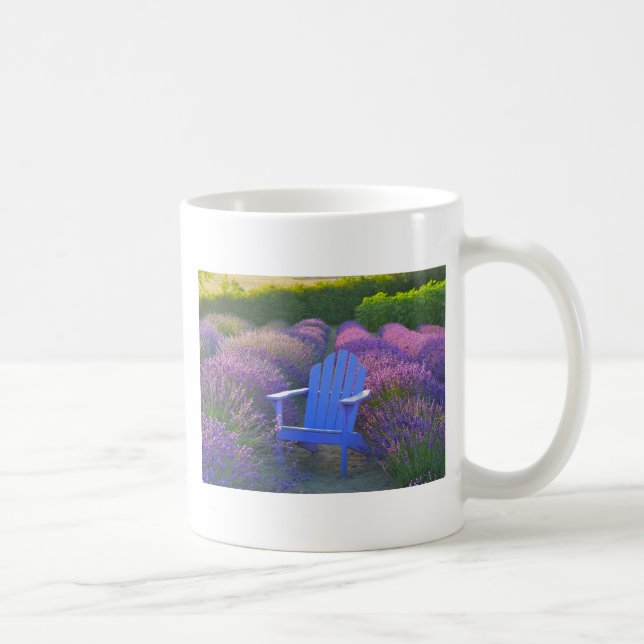 Lavender Field Coffee Mug (Right)