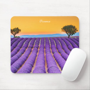Lavender field in Provence Mouse Pad