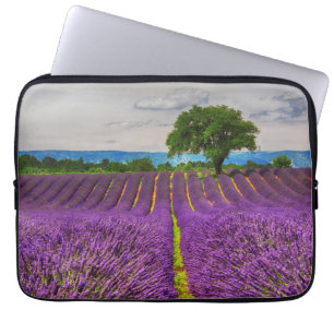 Lavender Field scenic, France Laptop Sleeve