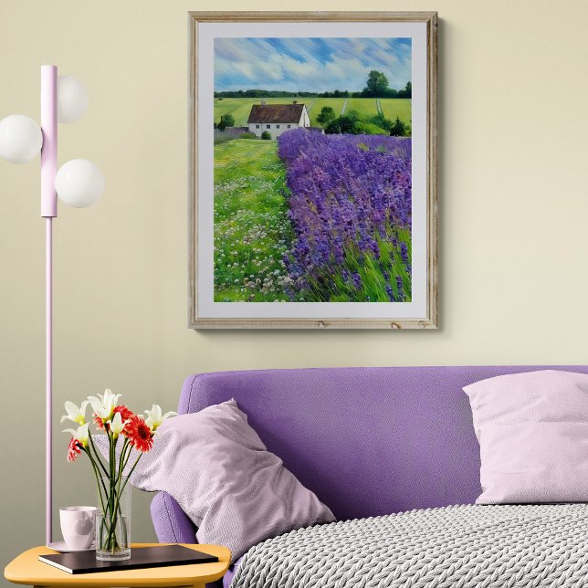 Lavender field Serentity Poster (Creator Uploaded)