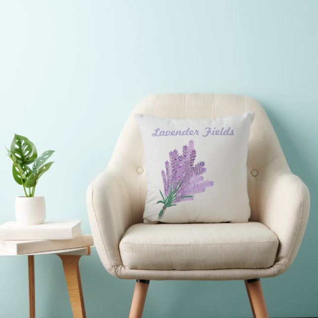 LAVENDER FIELDS CUSHION (Chair)