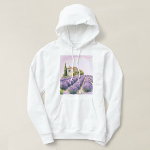 Lavender Fields in Provence Hoodie