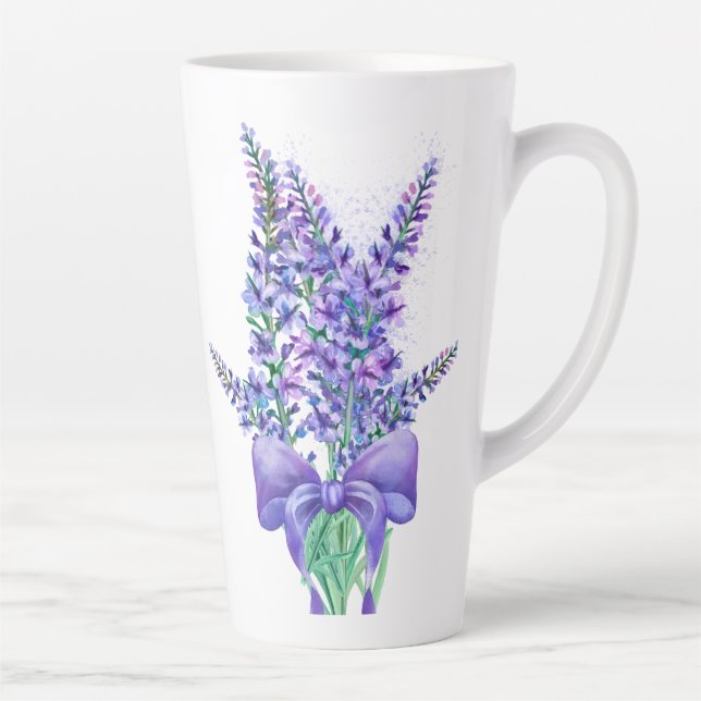 Lavender Fields Latte Mug 5 (Right)
