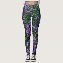 Lavender  Fields Leggings
