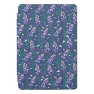 Lavender Fields Pattern in Purple iPad Pro Cover