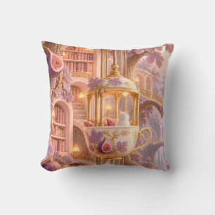 Lavender Fig Teacup Library Lift Cushion