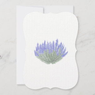 Lavender Flat Greeting Card 