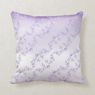 Lavender Floral Cushion