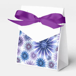 Lavender Floral Favour Bag Box