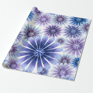 Lavender Floral Wrapping Paper