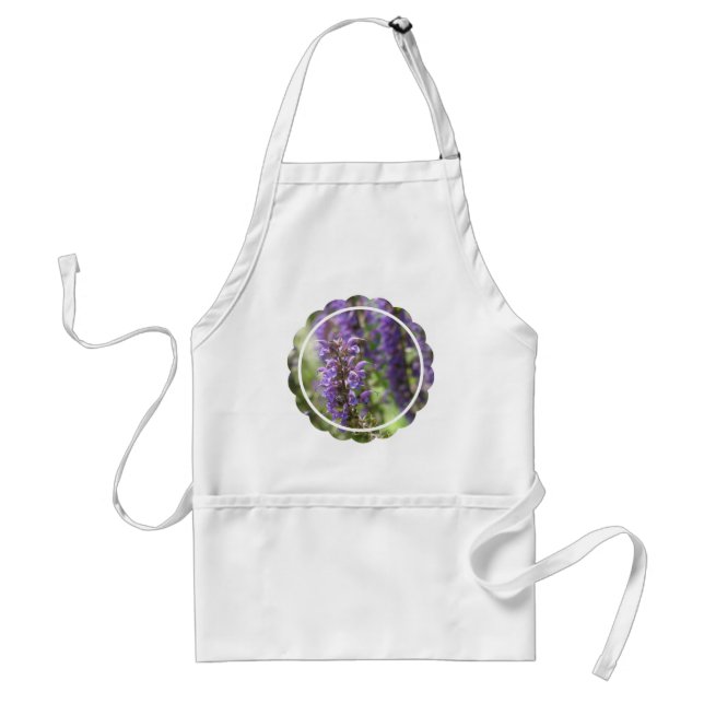 Lavender Flower Apron (Front)