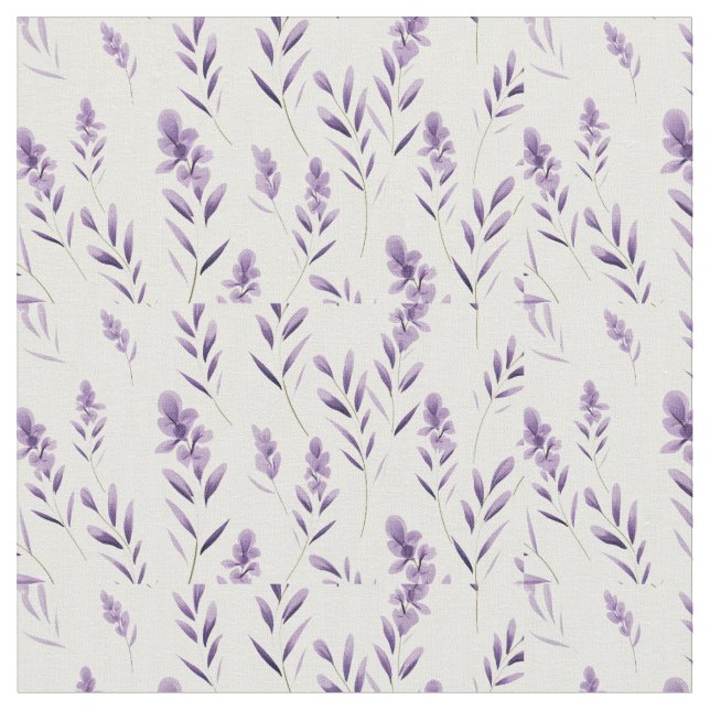 Lavender Flower Buds Thunder_Cove Fabric (Close Up)