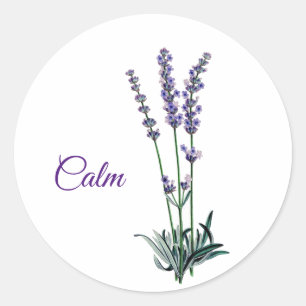 Lavender Flower Calm Sticker