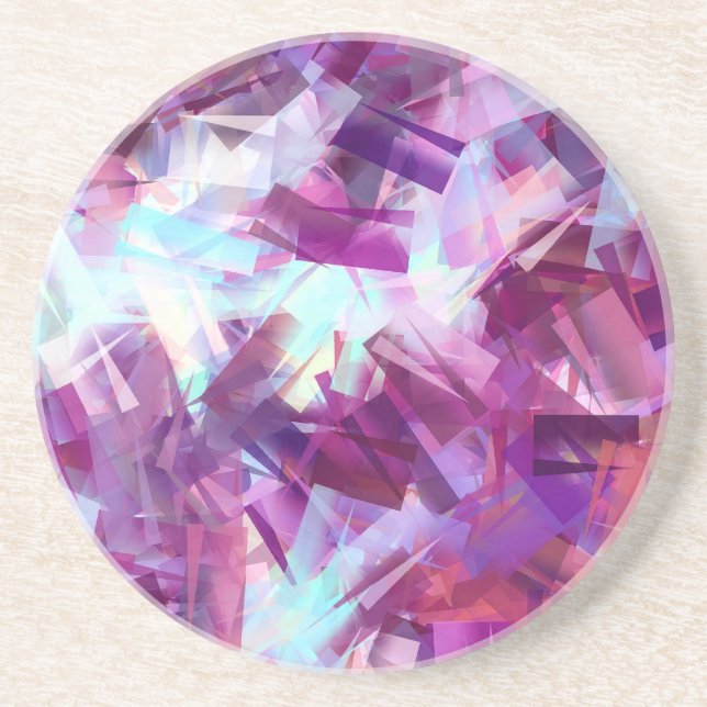 LAVENDER FLOWERS COASTER (Front)