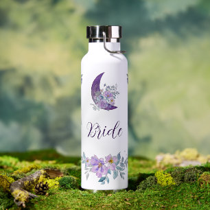 Lavender Flowers For Her Water Bottle