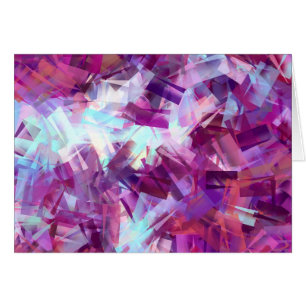 LAVENDER FLOWERS GREETING CARD