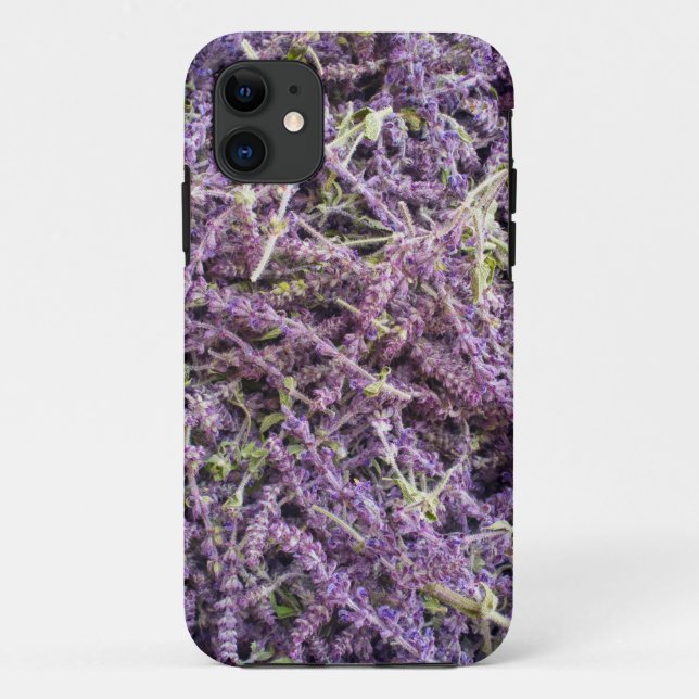 Lavender flowers pattern Case-Mate iPhone case (Back)