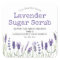 Lavender Flowers Scented Sugar Scrub