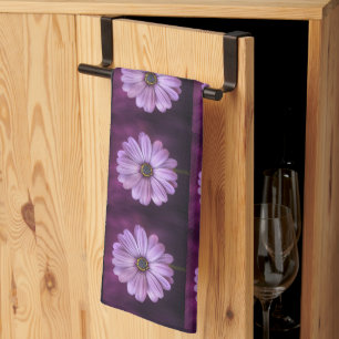Lavender Flowers Tea Towel