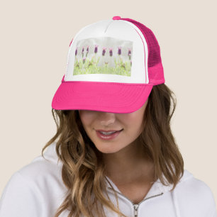Lavender Flowers Trucker Hat