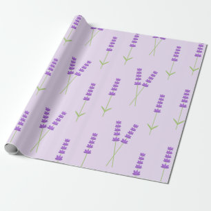 Lavender flowers Wrapping Paper