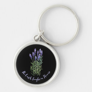 Lavender, gardening key ring