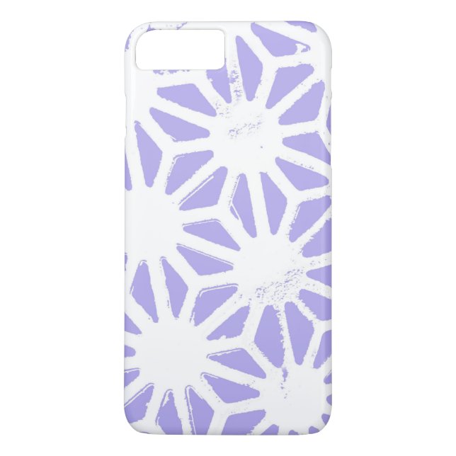 Lavender geometric pattern Case-Mate iPhone case (Back)