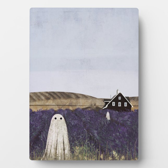 Lavender Ghost Plaque (Front)