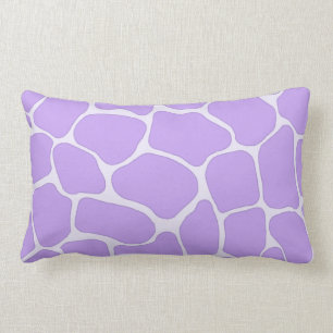Lavender Giraffe Print American MoJo Pillows