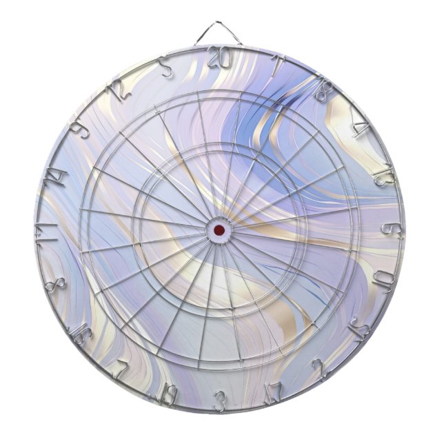 Lavender Gold Glam  Dartboard (Front)
