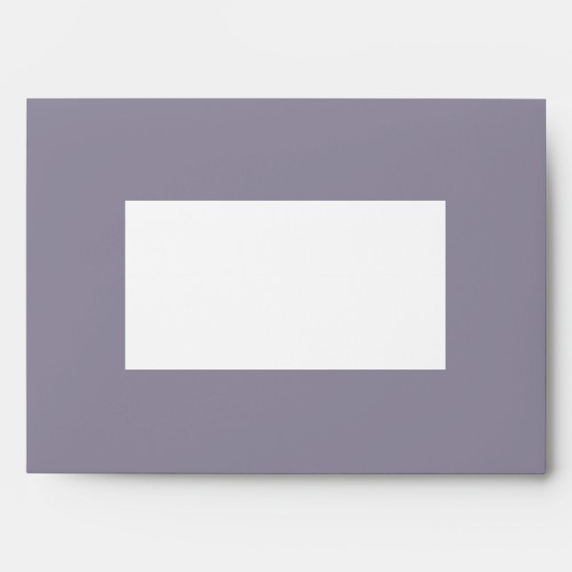 Lavender Grey Envelope (Front)
