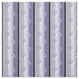 Lavender Grey Stripes Fabric