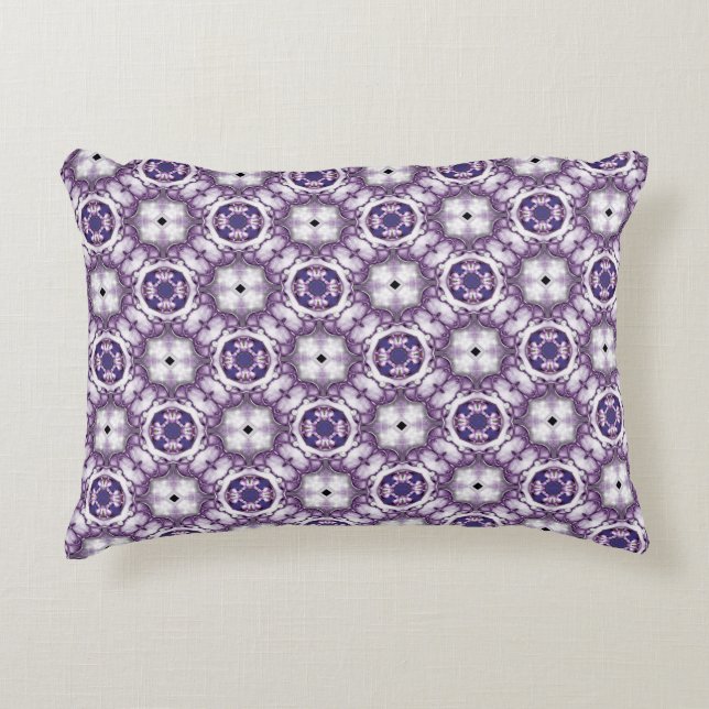 Lavender Halo  Decorative Cushion (Front)
