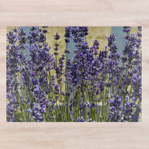 Lavender Herb Garden Floral Cutting Board