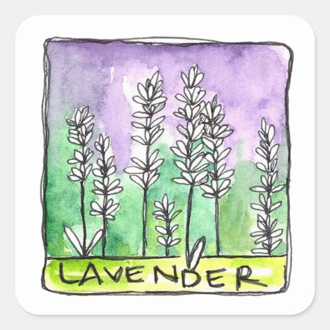 Lavender Herb Tea Blend Medicinal Product Label (Front)