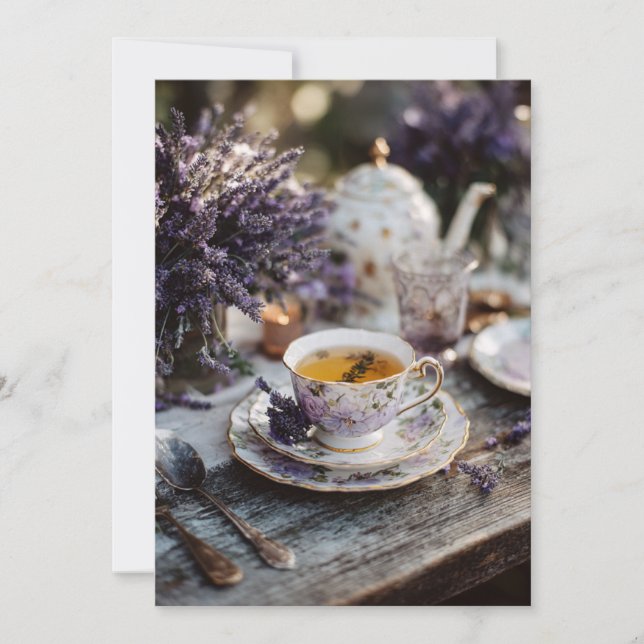 Lavender Hour | Gentle Gathering Invitation (Front)